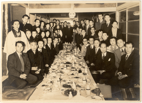 昭和28年　新年会